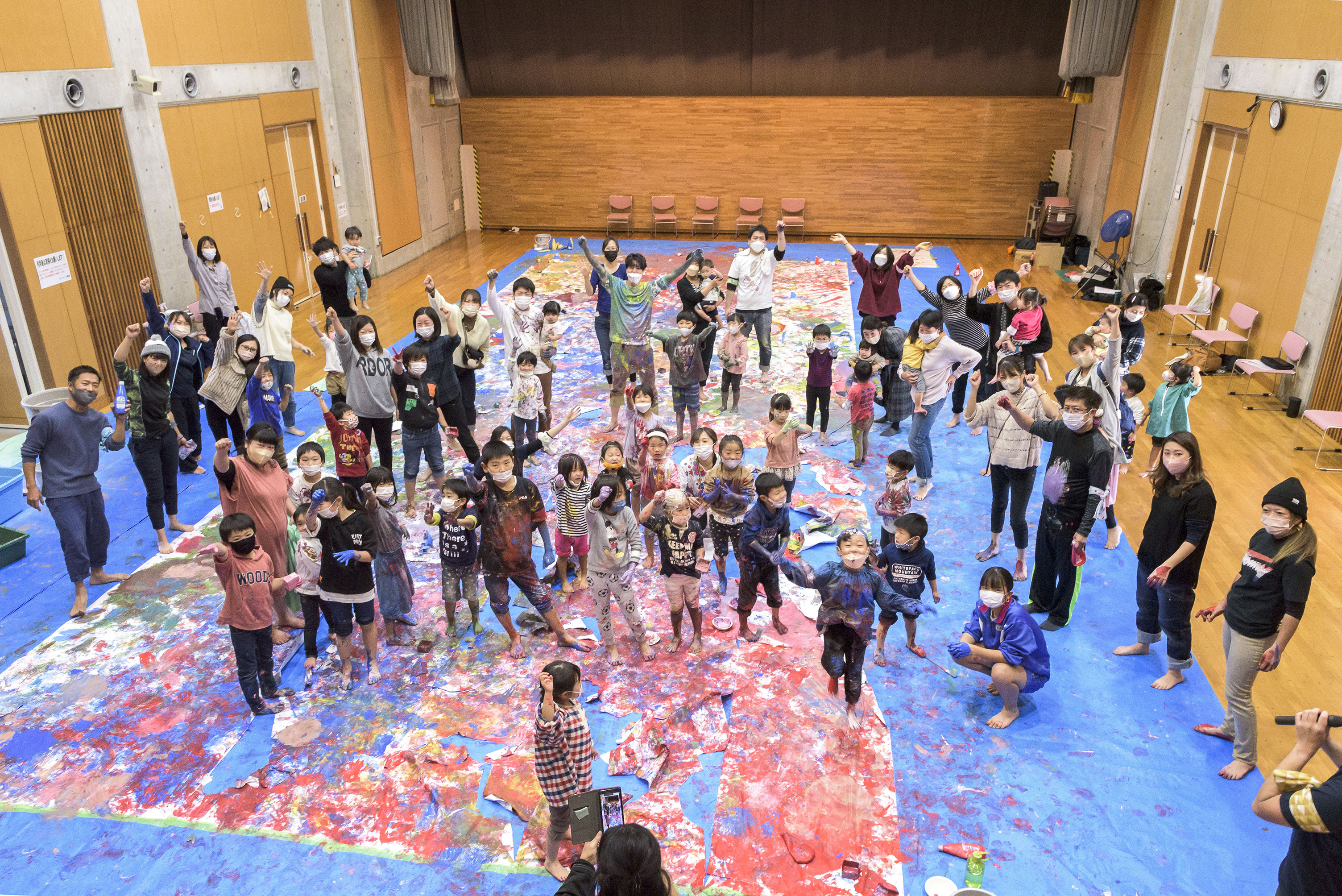 親子で楽しめるイベントの様子