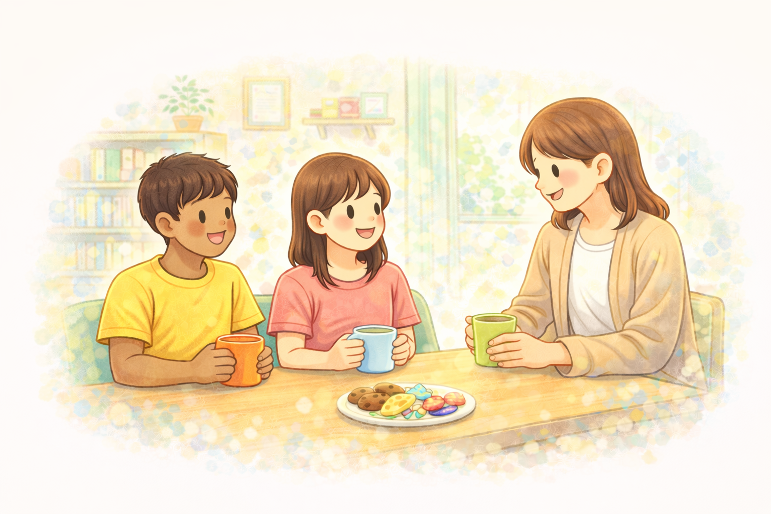 AKTOのこどもとの関わり方のイメージ