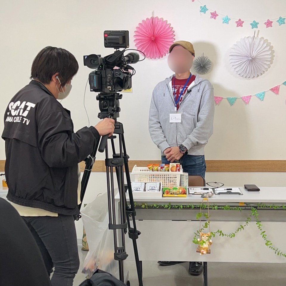 狭山ケーブルテレビさんが取材に来てくれました！